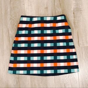 Kate Spade Saturday Checked Mini Skirt size 0